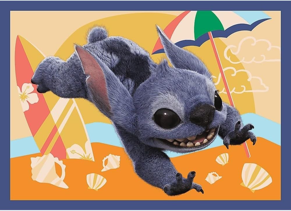 Trefl Disney Lilo & Stitch Live Action 4 in 1 Puzzle 35 48 54 70 Pieces