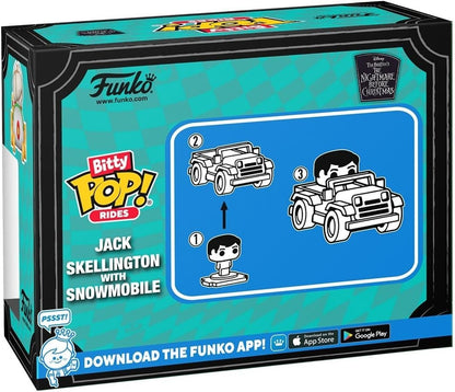 Funko Bitty Pop! Rides Jack Skellington Snowmobile Disney