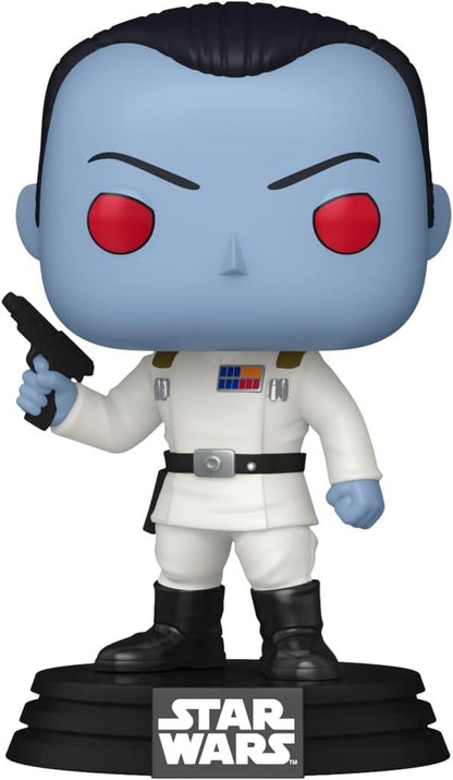 (BOX DAMGED) Funko Pop! Star Wars Grand Admiral Thrawn #683 Bobble-Head Vinyl