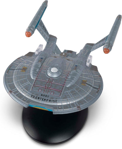 Eaglemoss Star Trek S.S Enterprise NX-Refit Starship Model w/Stand