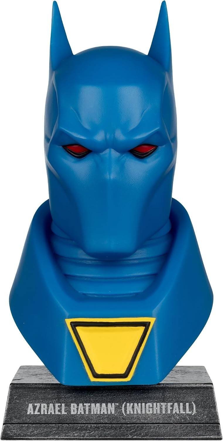 McFarlane Toys DC Direct Azrael Batman Cowl Knightfall 1:3 Red Platinium Chase