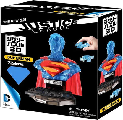 Justice League Superman 3D Bust Puzzle 72pcs DC