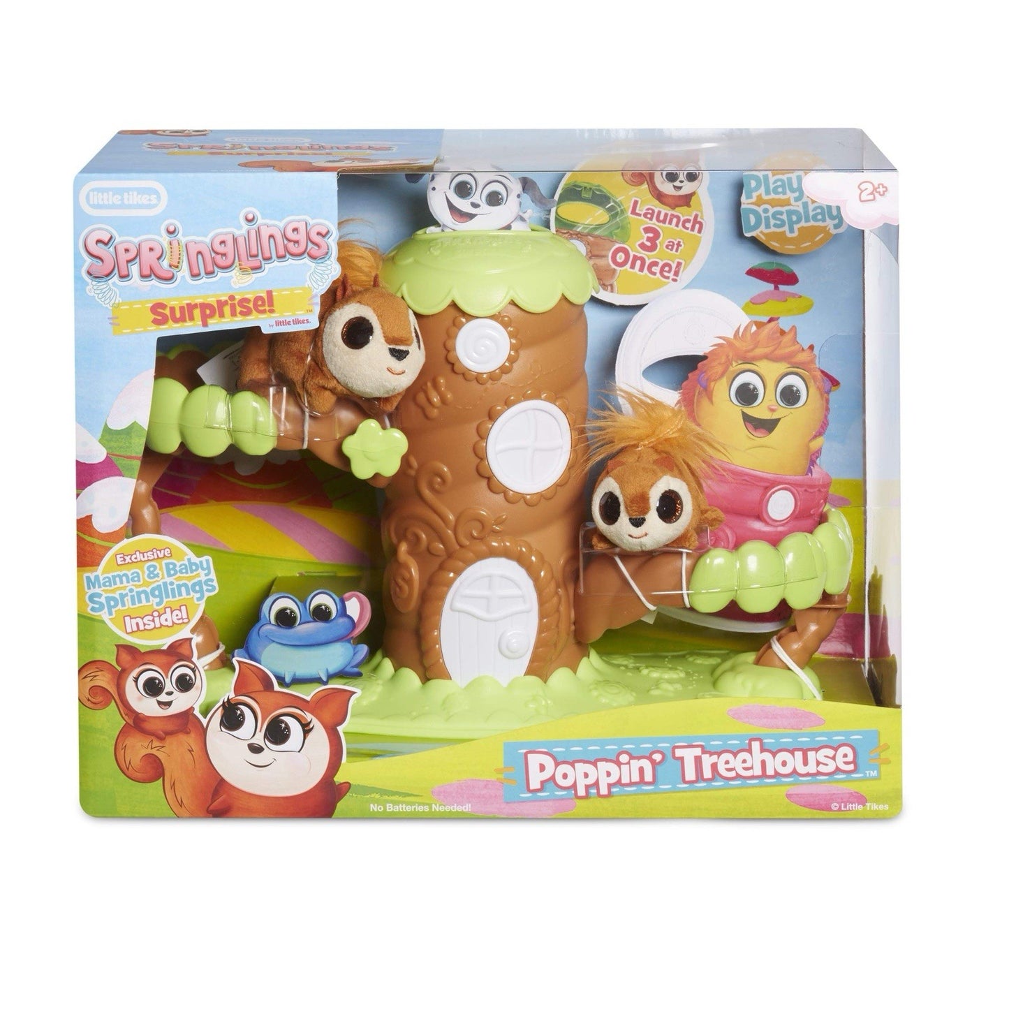 Little Tikes Springlings Surprise Poppin’ Treehouse Mama & Baby Set Ages 2+