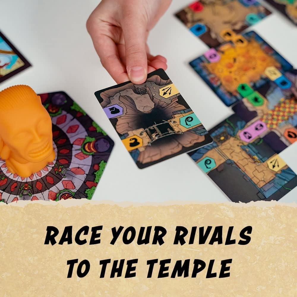 Indiana Jones Throw Me The Idol! Family Board Game Ages 7 +Funko Games