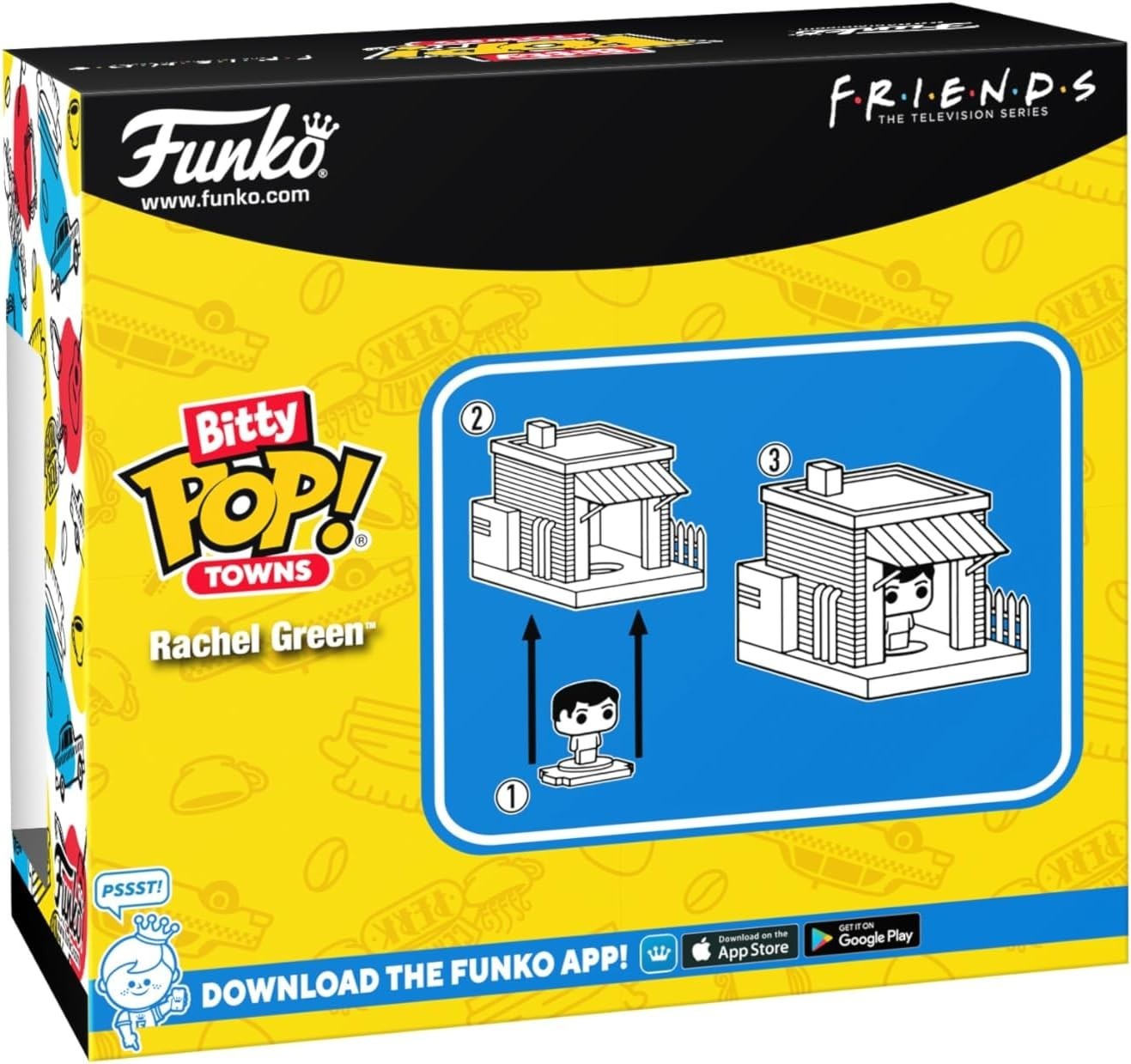 Funko Bitty Pop! Towns Rachel Green Central Perk Friends
