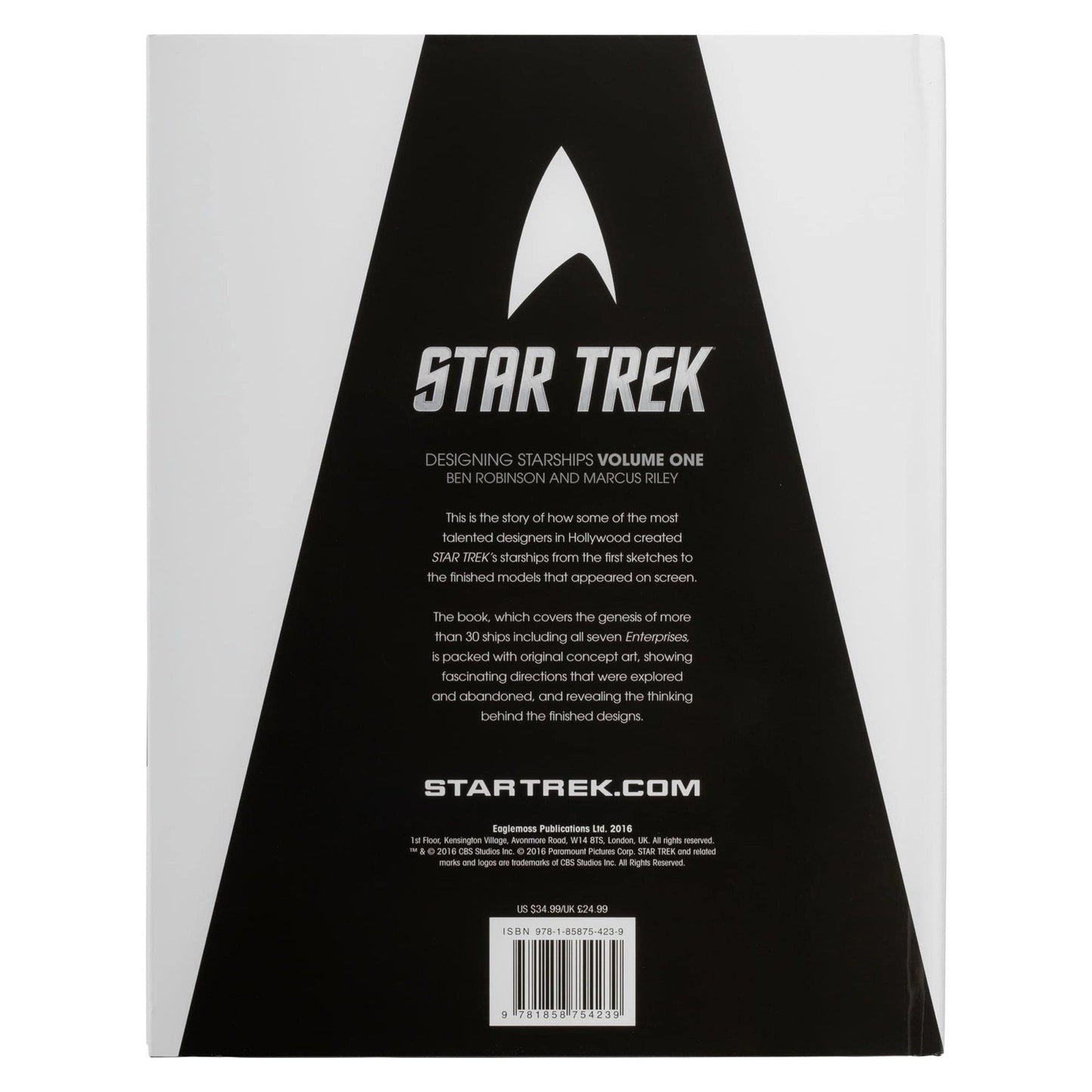 Eaglemoss Star Trek Official Starships Collection Designing Starships Vol 1