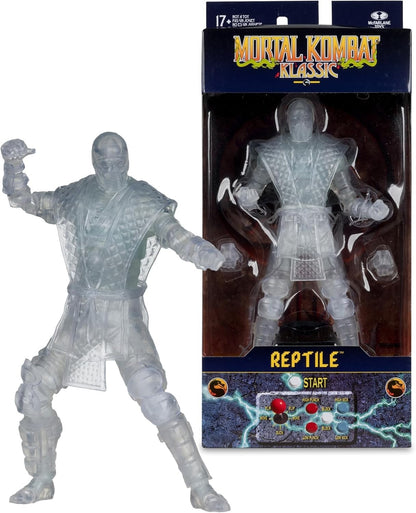 McFarlane Toys Mortal Kombat Klassic Invisible Reptile 7 inch Action Figure