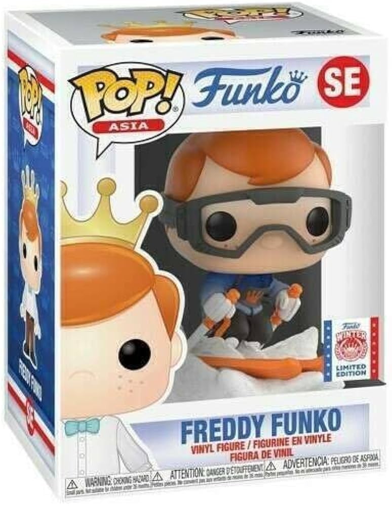 Funko Pop! Asia Freddy Funko Winter Fundays Games Special Edition Vinyl Figure