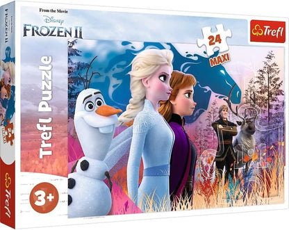 Trefl Disney Frozen II Maxi Puzzle 24 Pieces Elsa Anna Olaf Age 3+