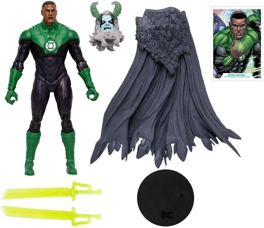 McFarlane Toys DC Multiverse Green Lantern John Stewart Figure (Box Damaged)