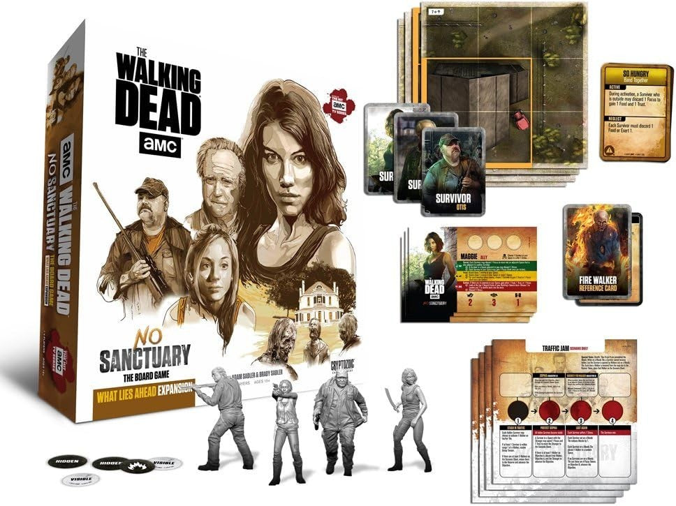 Walking Dead No Sanctuary What Lies Ahead Board Game Expansion