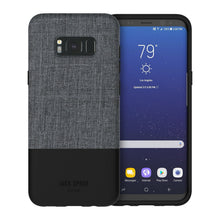 Jack Spade Color-Block Case for Samsung Galaxy S8 Plus - Tech Oxford Grey/Black