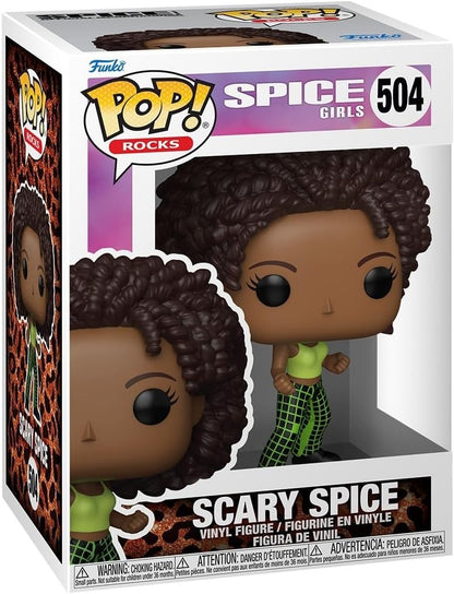Funko Pop Rocks Spice Girls Scary Spice Wannabe #504 Vinyl Figure