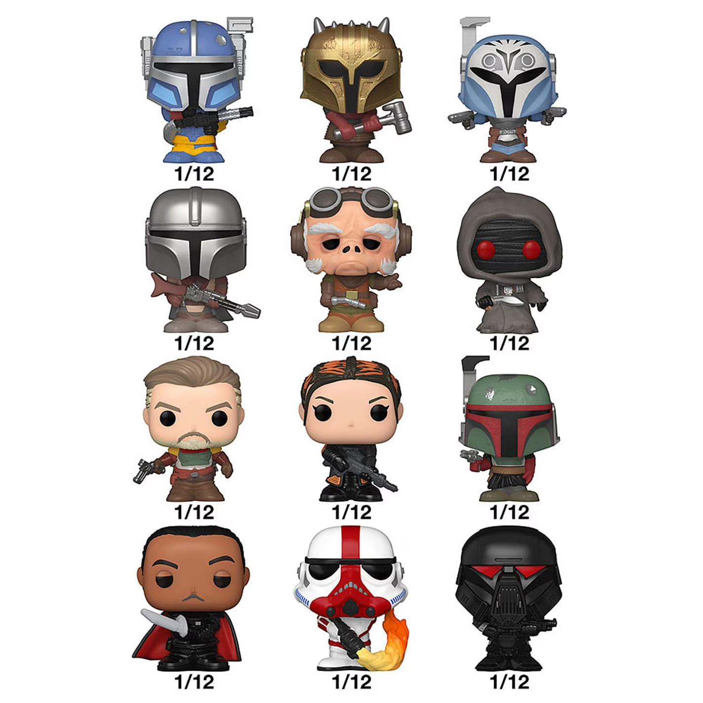 Funko Bitty Pop Star Wars The Mandalorian Mystery Mini Vinyl Figure Blind Bag