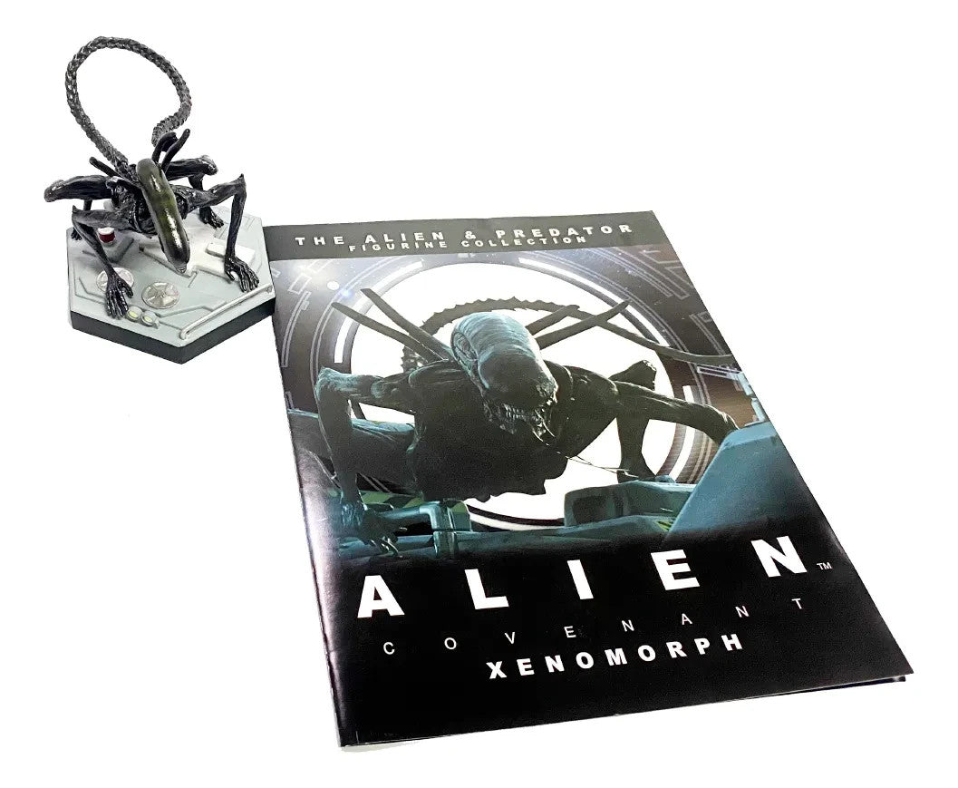 Eaglemoss Alien Covenant Xenomorph Figurine #35 w/ Magazine Collectible