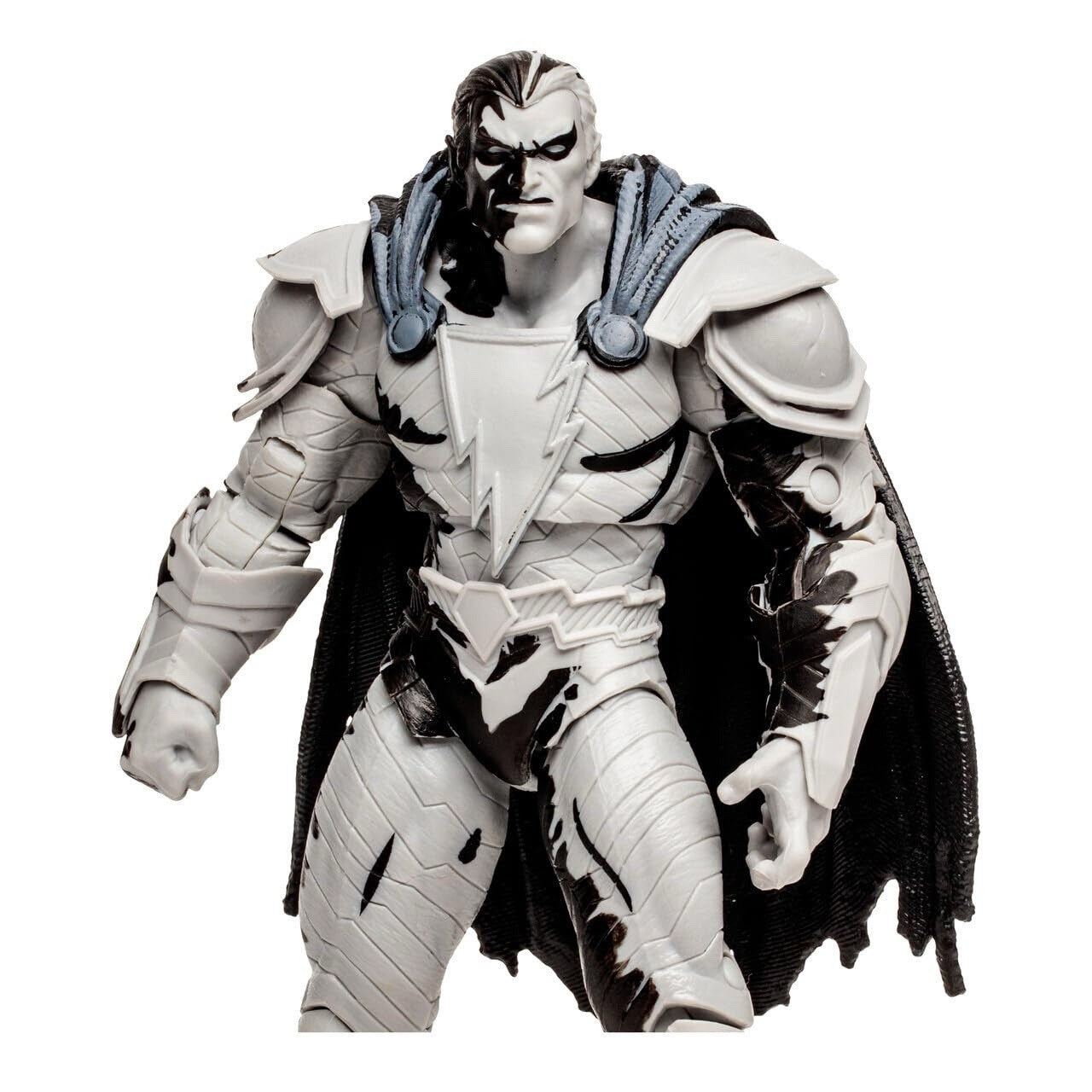 McFarlane DC Direct Page Punchers Black Adam Black & White Figure + Comic