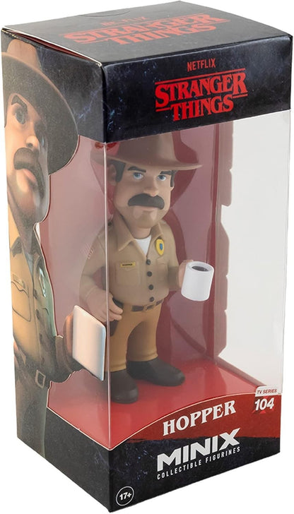 MINIX Stranger Things Hopper Collectible Figure 12cm
