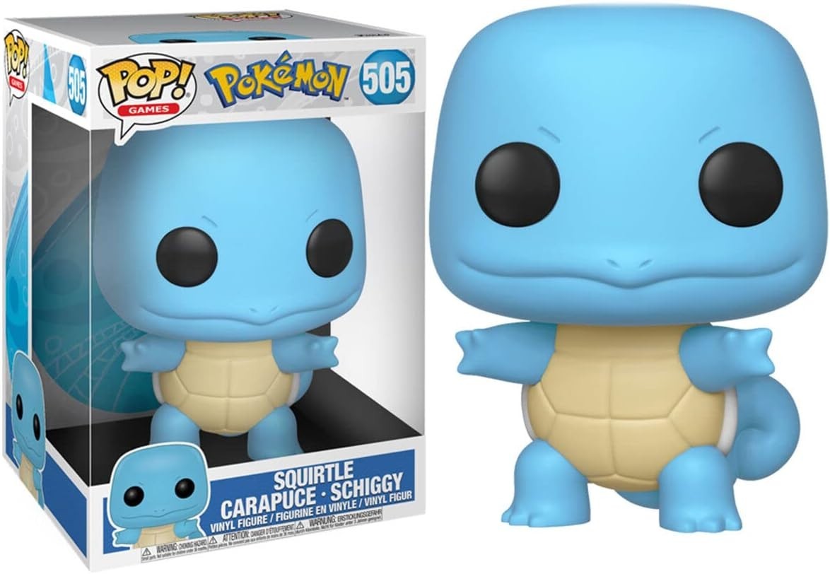 Funko Pop! Jumbo Pokemon Squirtle 10 Inch 505 Vinyl Figure