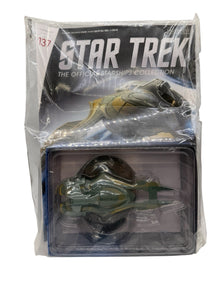 Eaglemoss Star Trek Xindi Humanoid (Primate) Ship #137 Model w/Magazine