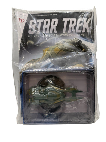 Eaglemoss Star Trek Xindi Humanoid (Primate) Ship #137 Model w/Magazine