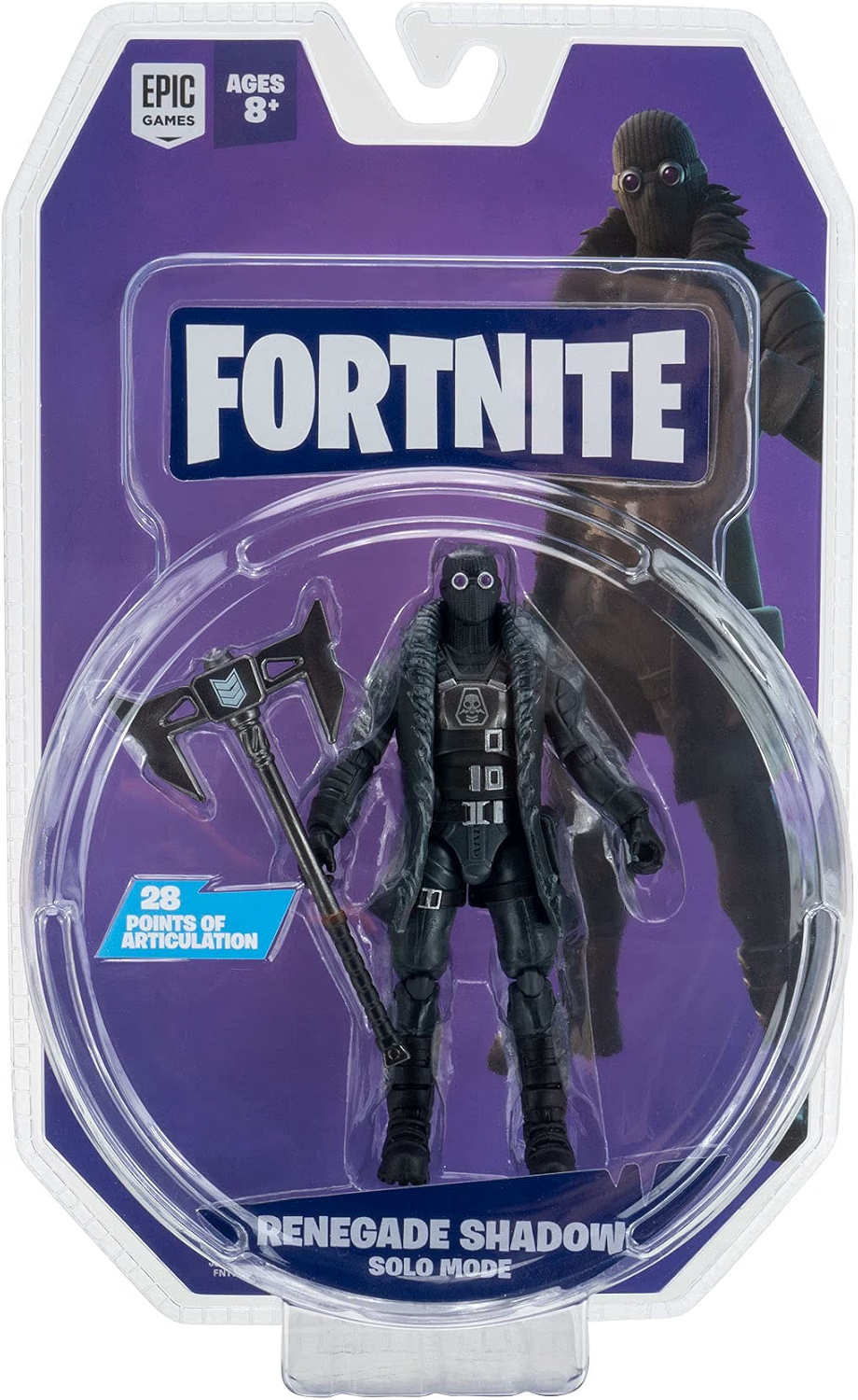 Jazwares Fortnite Solo Mode Renegade Shadow 4in Action Figure