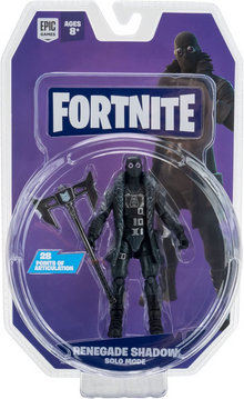 Jazwares Fortnite Solo Mode Renegade Shadow 4in Action Figure