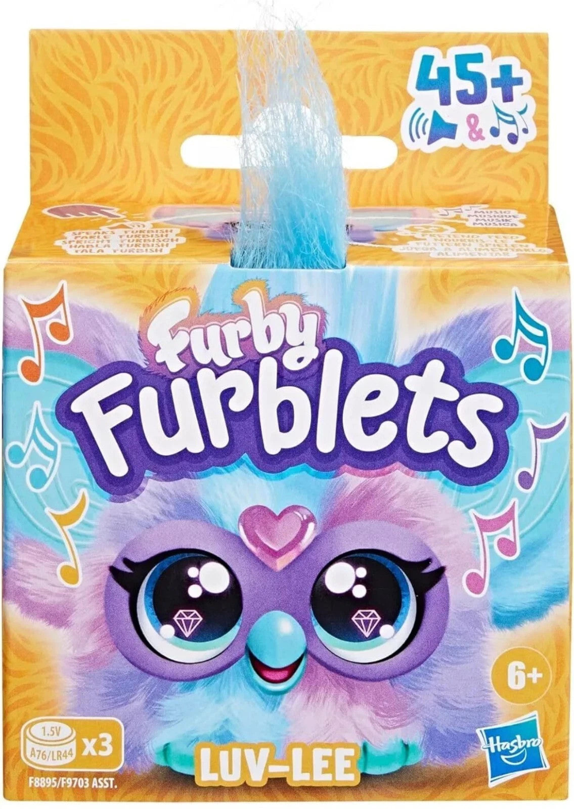 Hasbro Furby Furblets Electronic Plush Keychain 45+ Sounds - Choose