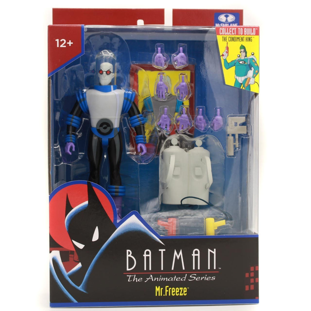 McFarlane Toys DC Batman Animated Series Mr Freeze 6in Figure Condiment King BAF