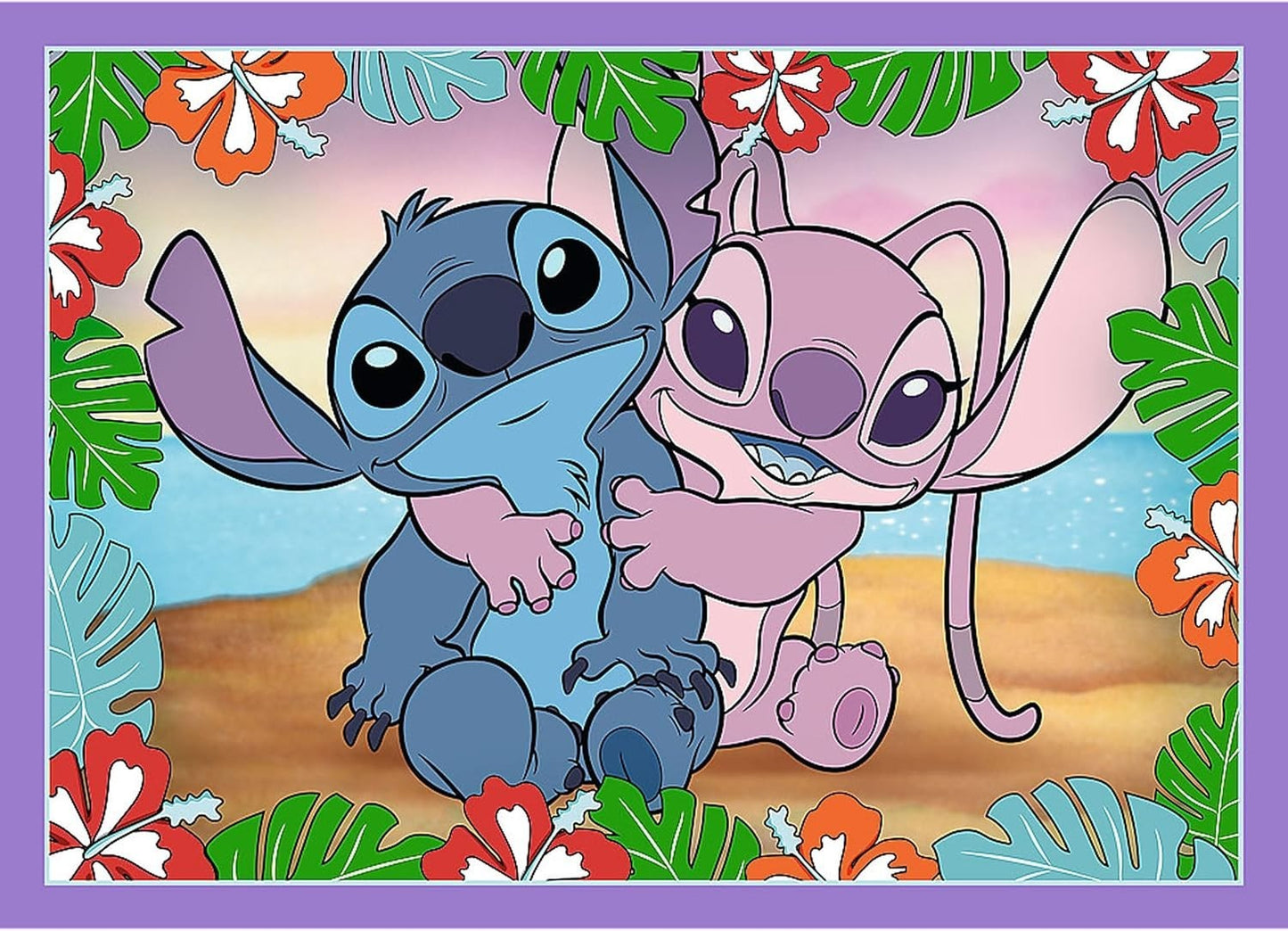 Trefl Disney Stitch 4 in 1 Puzzle Set 35 48 54 70 Pieces Kids Jigsaw