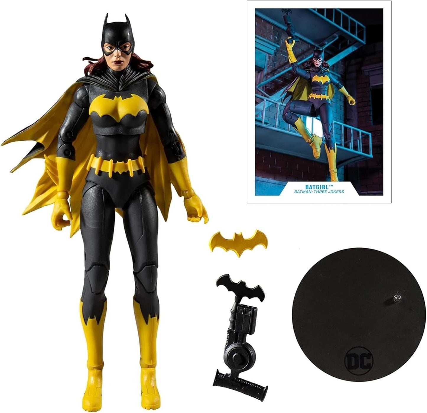 McFarlane Toys DC Multiverse Batgirl Batman Three Jokers 7in Action Figure
