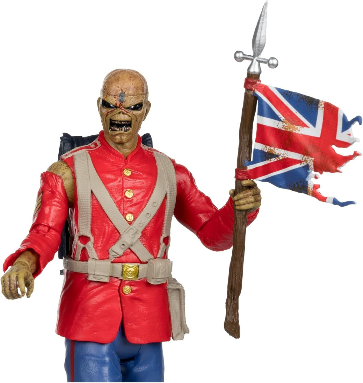 McFarlane Toys Iron Maiden Trooper Eddie Music Maniacs 6in Action Figure