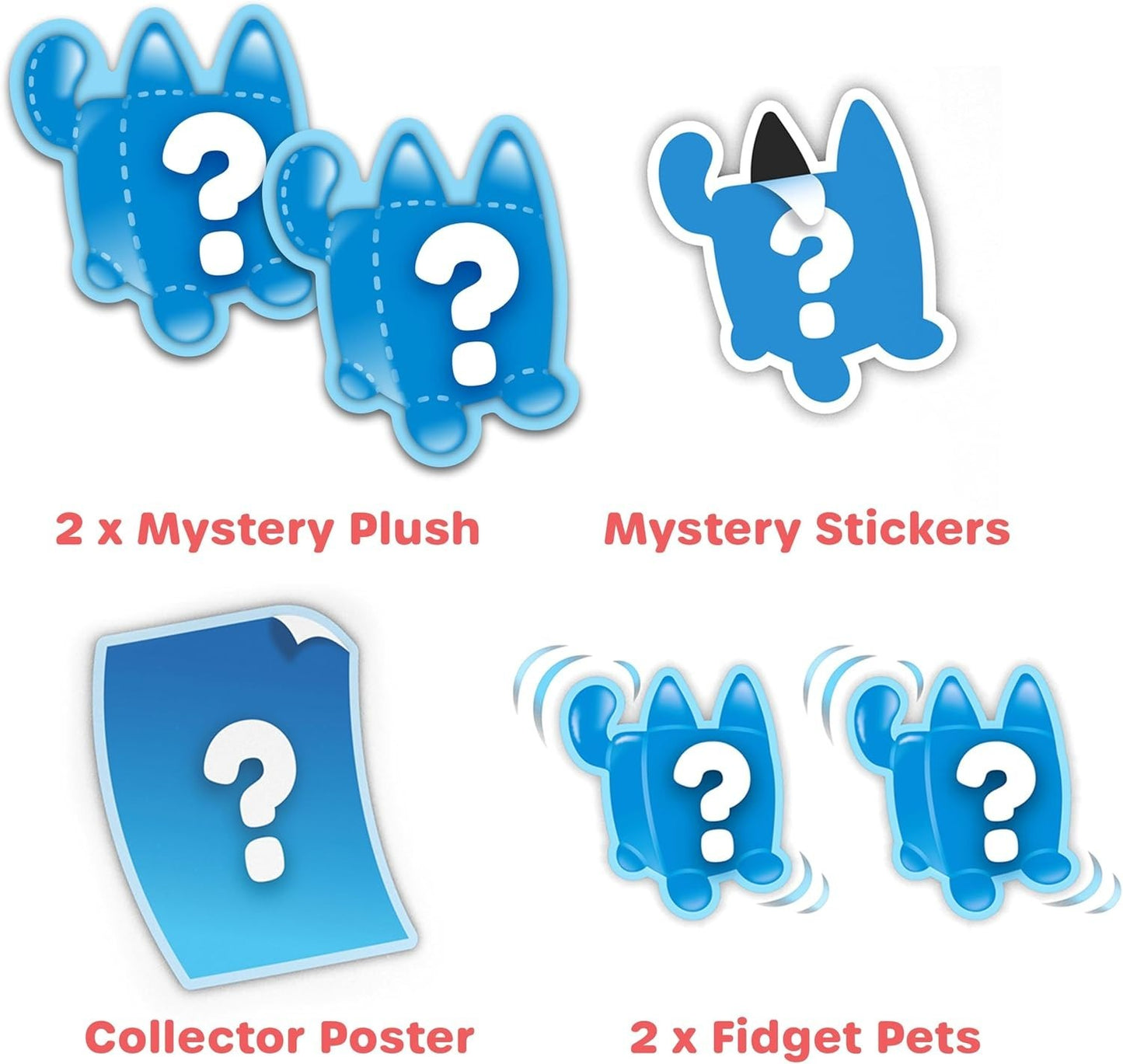 Pet Simulator Collector Bundle Carry Case with Plush Figures & DLC Codes
