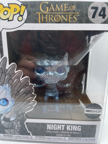 Funko Pop! Game of Thrones Night King #74 HBO Shop Exclusive Vinyl Figure