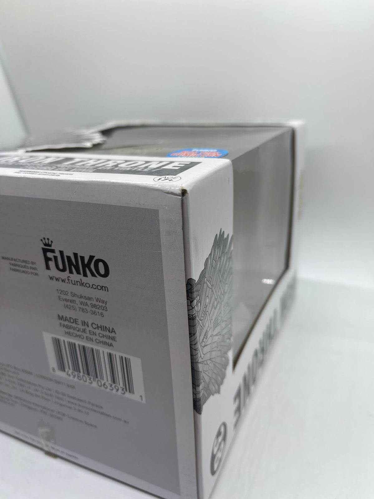 Funko Pop! Game of Thrones Iron Throne #38 NYCC Exclusive Limited Edition