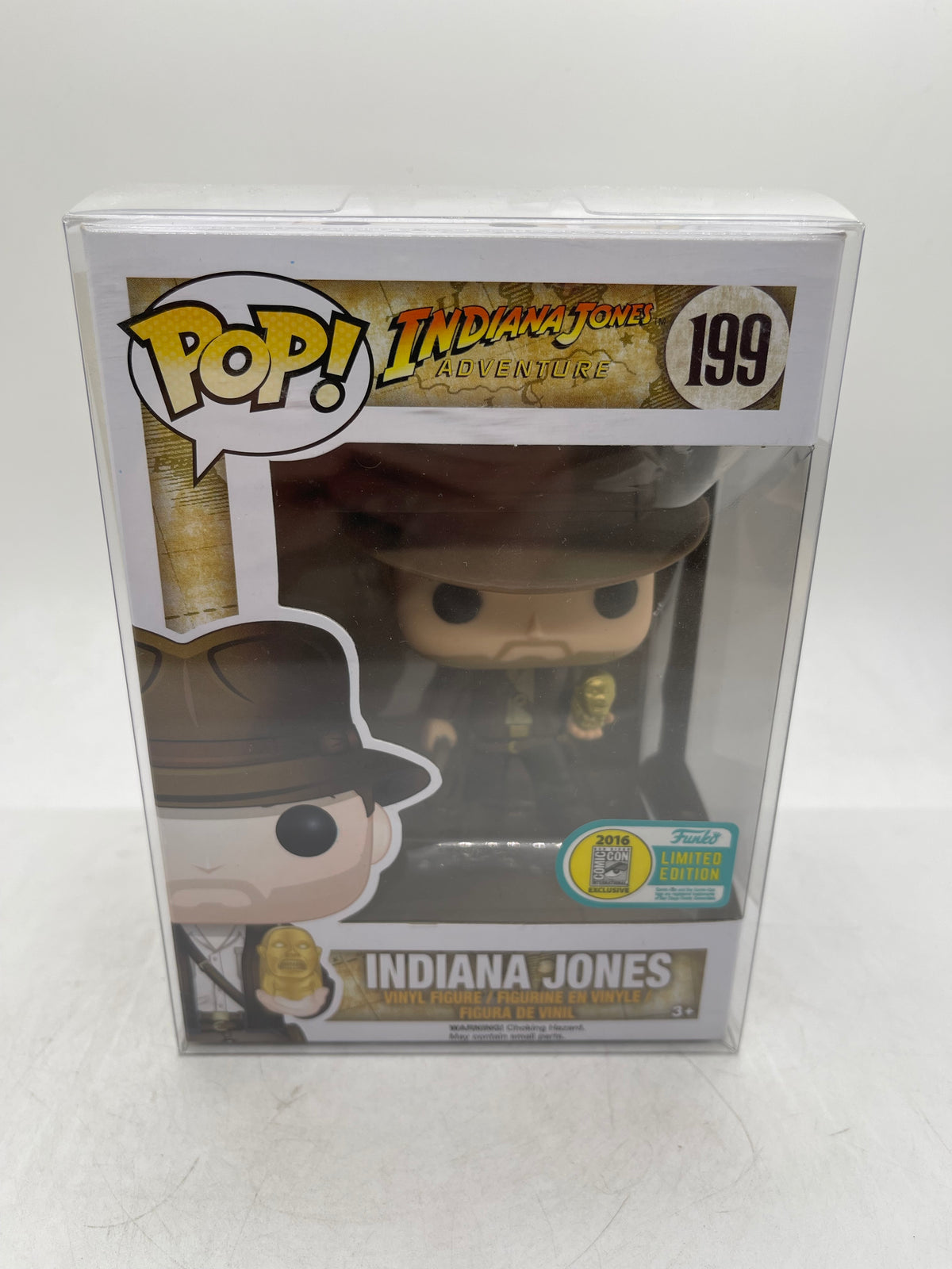 Funko Pop! Indiana Jones Adventure Indiana Jones #199 ECCC 2016 Limited Edition