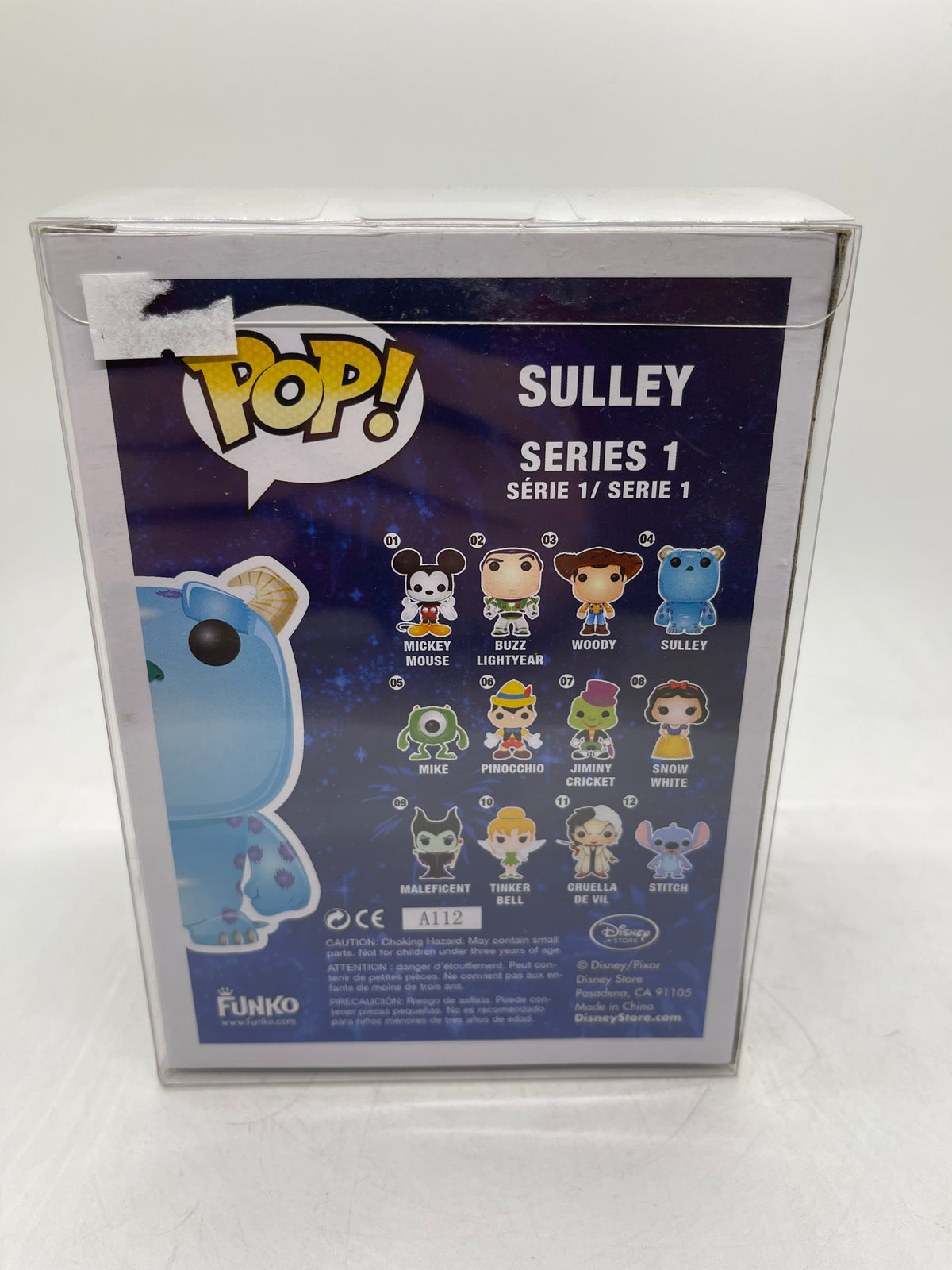 Funko Pop! Disney Store Series 1 Monsters, Inc. Mike #05 & Sulley #04 (2)