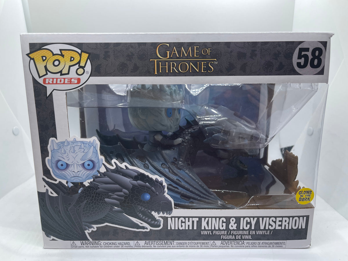 Funko Pop! Rides Game of Thrones Night King & Viserion GITD Box #58