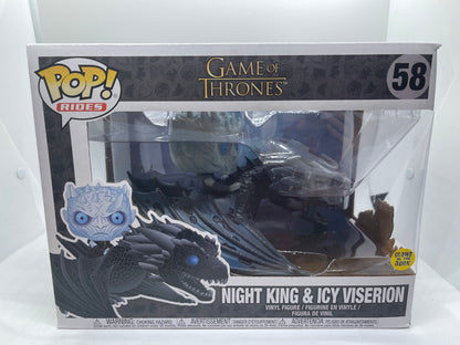 Funko Pop! Rides Game of Thrones Night King & Viserion GITD Box #58