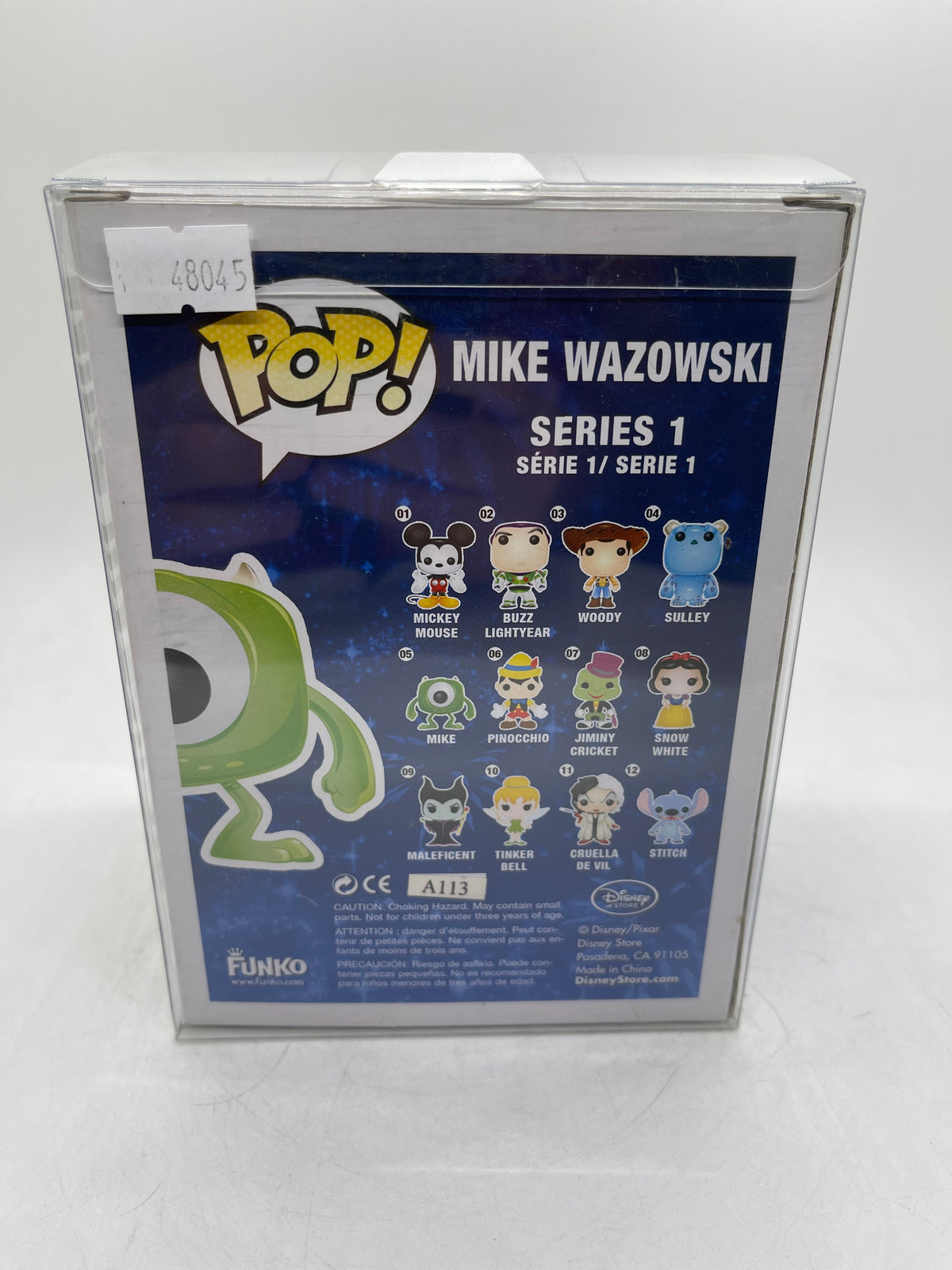 Funko Pop! Disney Store Series 1 Monsters, Inc. Mike #05 & Sulley #04 (2)