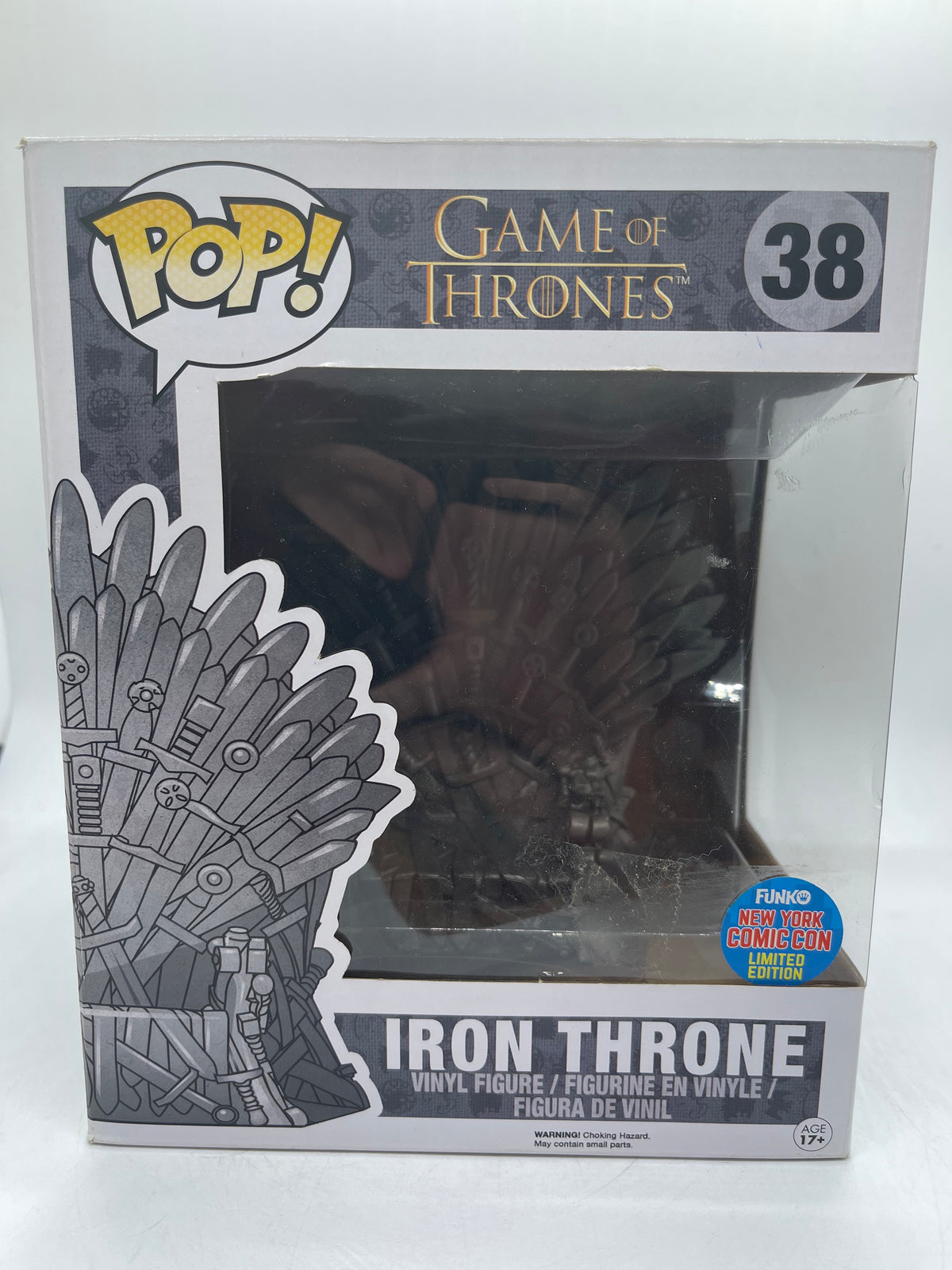 Funko Pop! Game of Thrones Iron Throne #38 NYCC Exclusive Limited Edition