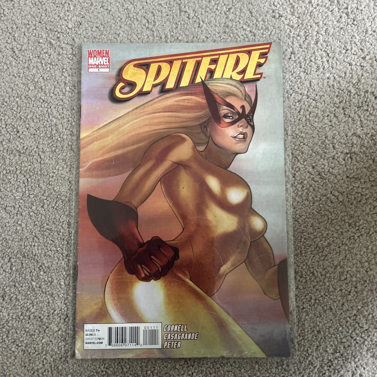WOMEN OF MARVEL SPITFIRE #1 ONE SHOT FIRST PRINT MARVEL COMICS (2010)