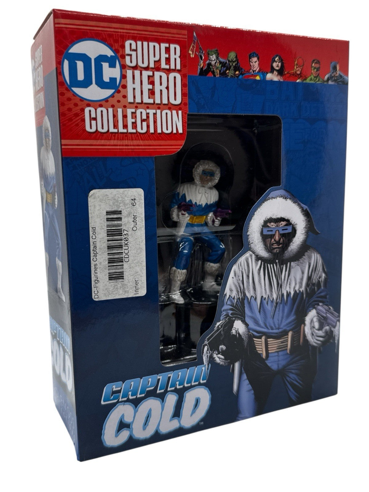 Eaglemoss DC Super Hero Collection Issue 30 Captain Cold Figurine & Magazine