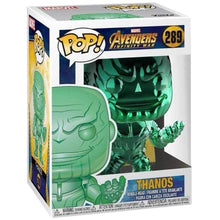 Funko Pop! Marvel Avengers Infinity War Thanos Green Chrome #289 Special Edition