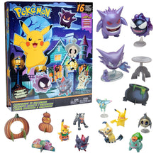 Pokémon Halloween Countdown Calendar Jazwares – 16 Figures & Accessories Set