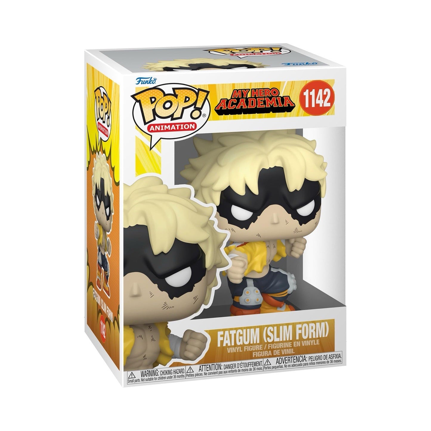 Funko Pop! My Hero Academia - Fatgum (Slim Form) 1142 Vinyl Figure (Damaged Box)