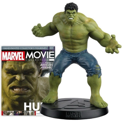 Eaglemoss Marvel Movie Collection Hulk Figurine 1:16 Scale w/ Magazine