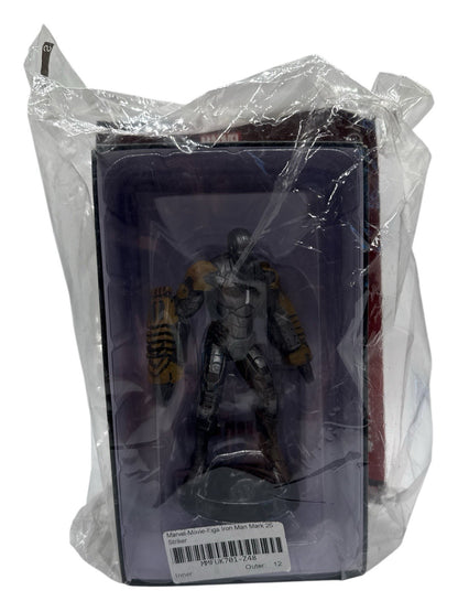 Eaglemoss Marvel Movie Collection Iron Man Mark 25 Striker Figurine w/ Magazine