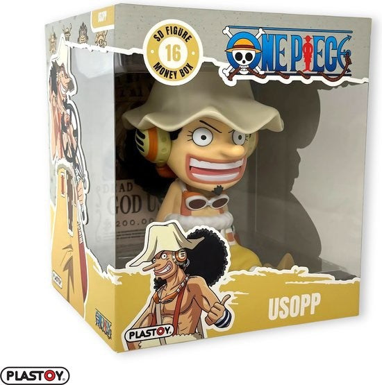 Plastoy One Piece SD Figure Money Box – Usopp 16 cm