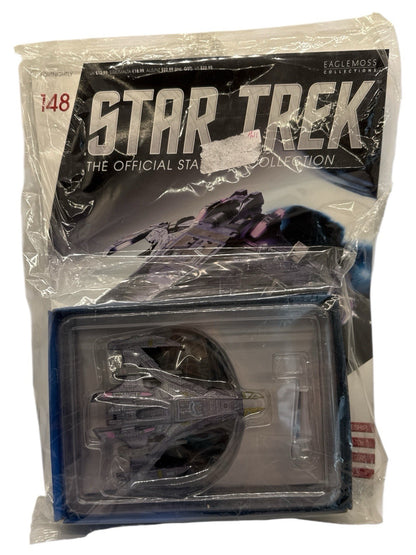 Eaglemoss Star Trek Official Starship Collection #148 Jem’Hadar Battleship & Mag
