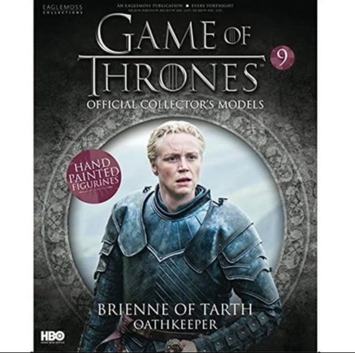 Eaglemoss Game of Thrones Brienne of Tarth Figurine with Magazine Issue 9
